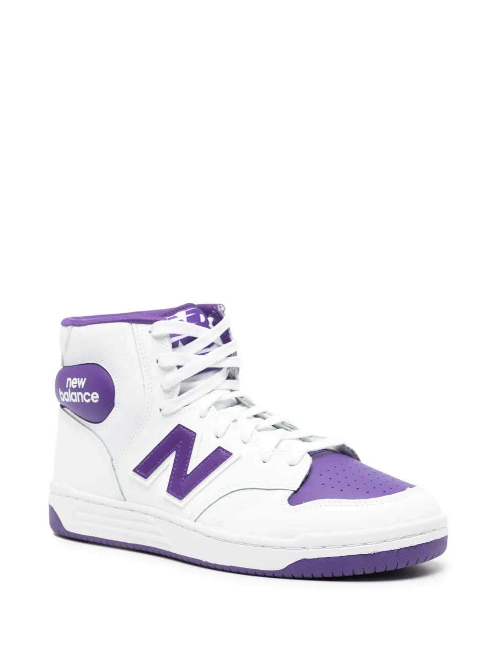 New Balance 480 leather high-top sneakers