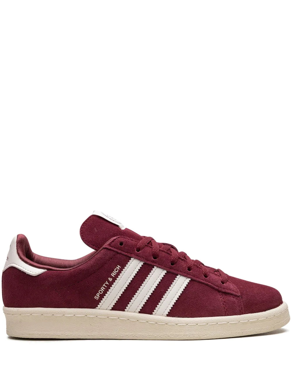 adidas Campus 80s "Sporty & Rich - Merlot Cream" sneakers