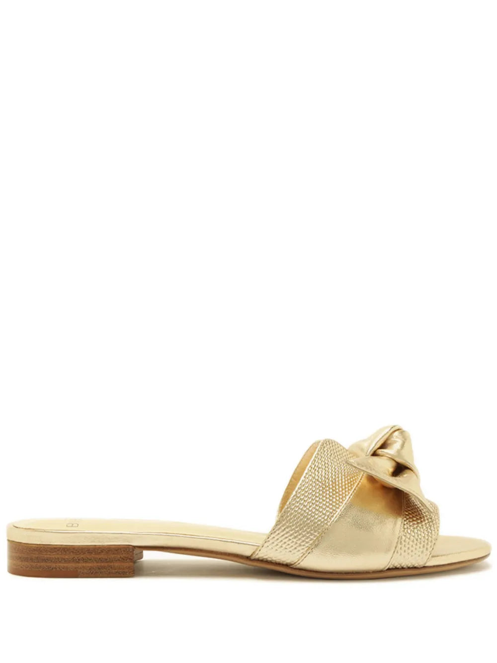 Alexandre Birman Maxi Clarita flat leather sandals