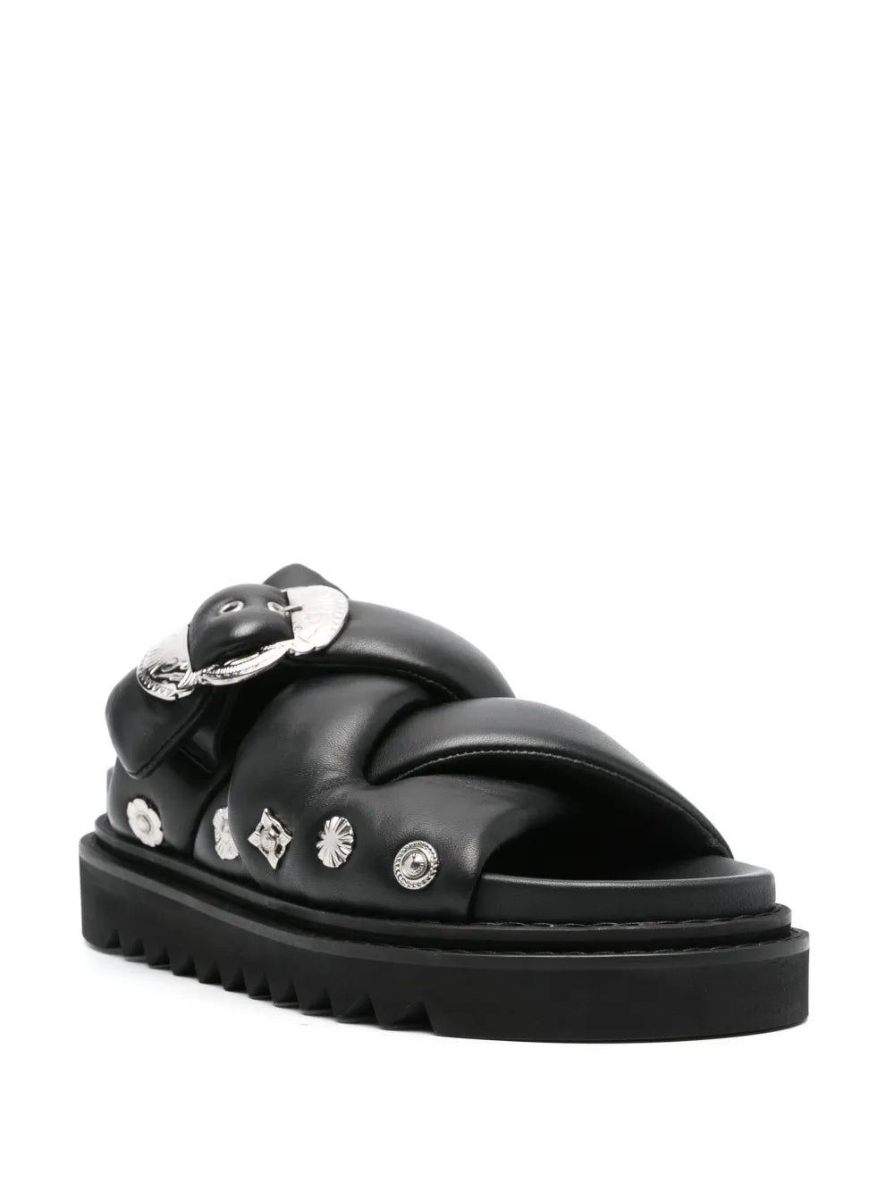 Toga Virilis padded leather sandals