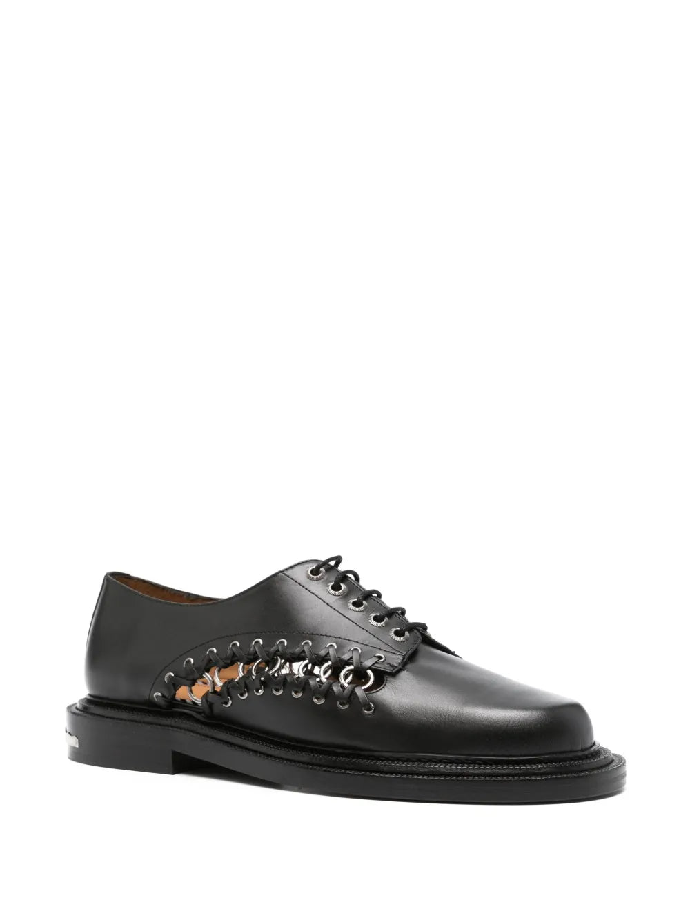 Toga Virilis ring-embellished oxford shoes