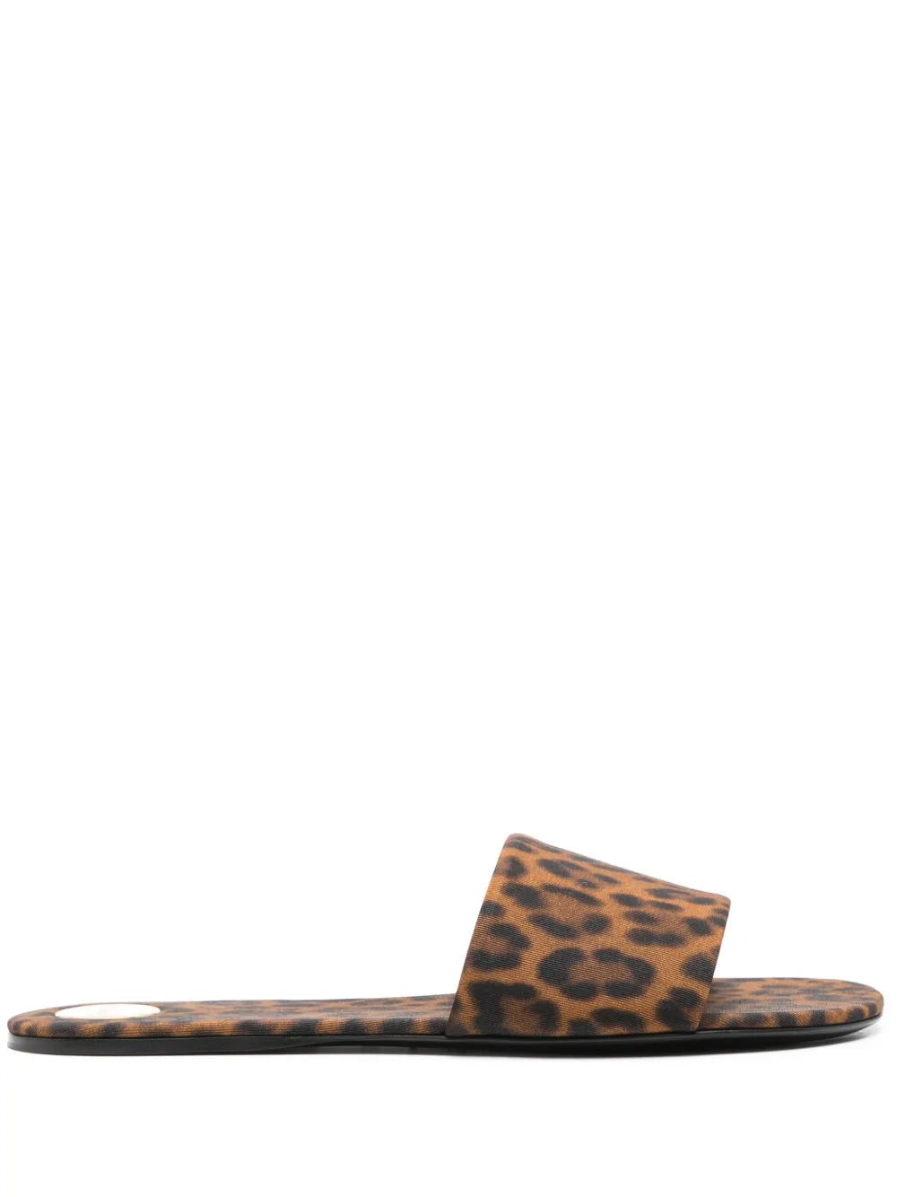 Saint Laurent Carlyle leopard-print slides