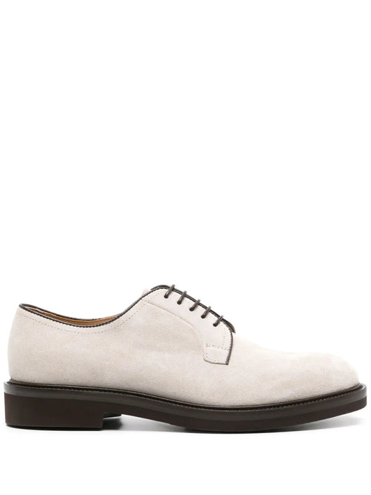 Scarosso Harry suede derby shoes