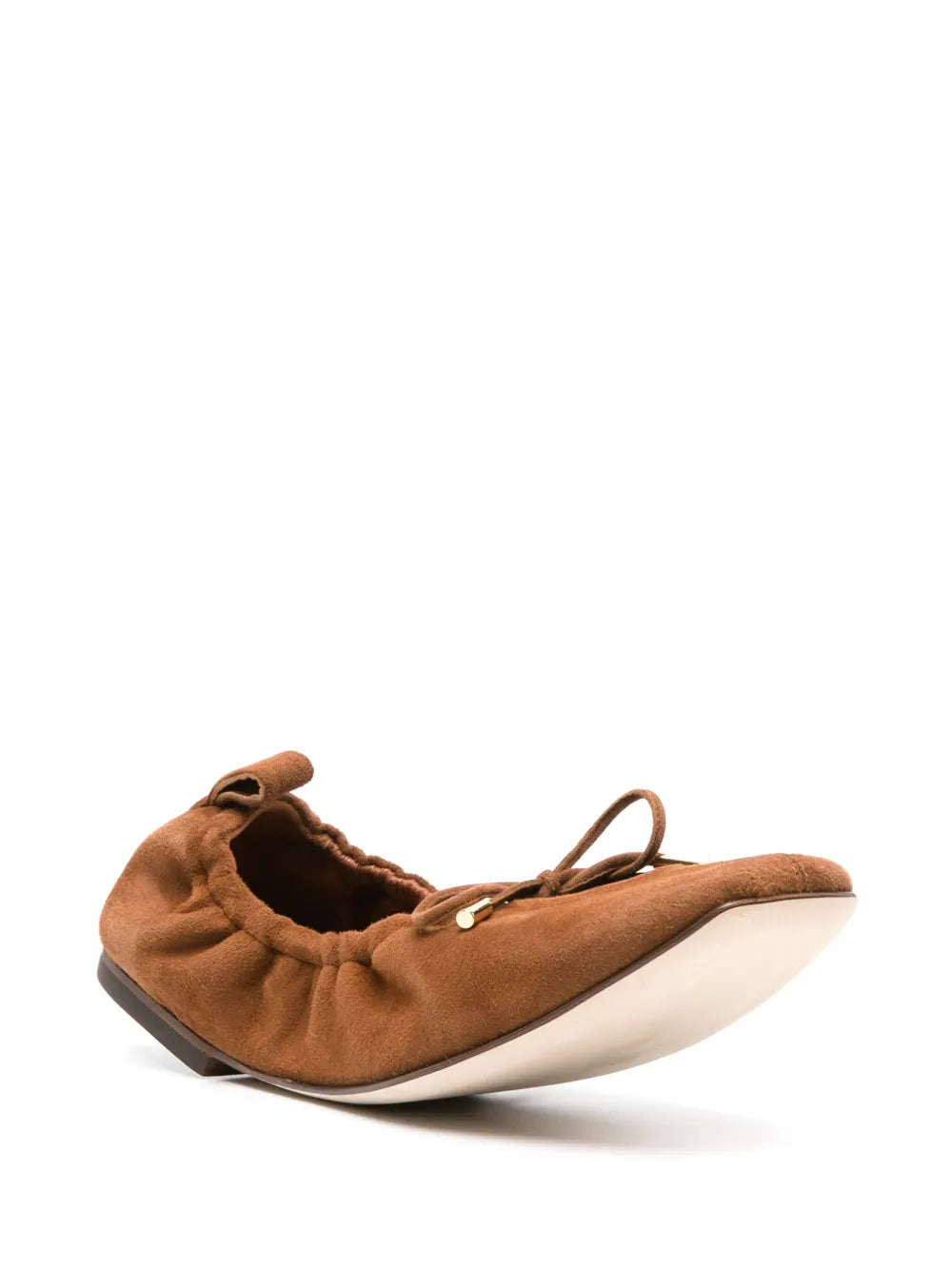 Scarosso Margot suede ballerina shoes