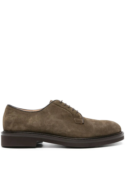 Scarosso Harry suede derby shoes