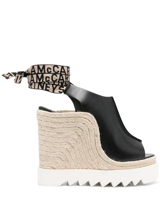 Stella McCartney  Gaia 130mm wedge espadrilles