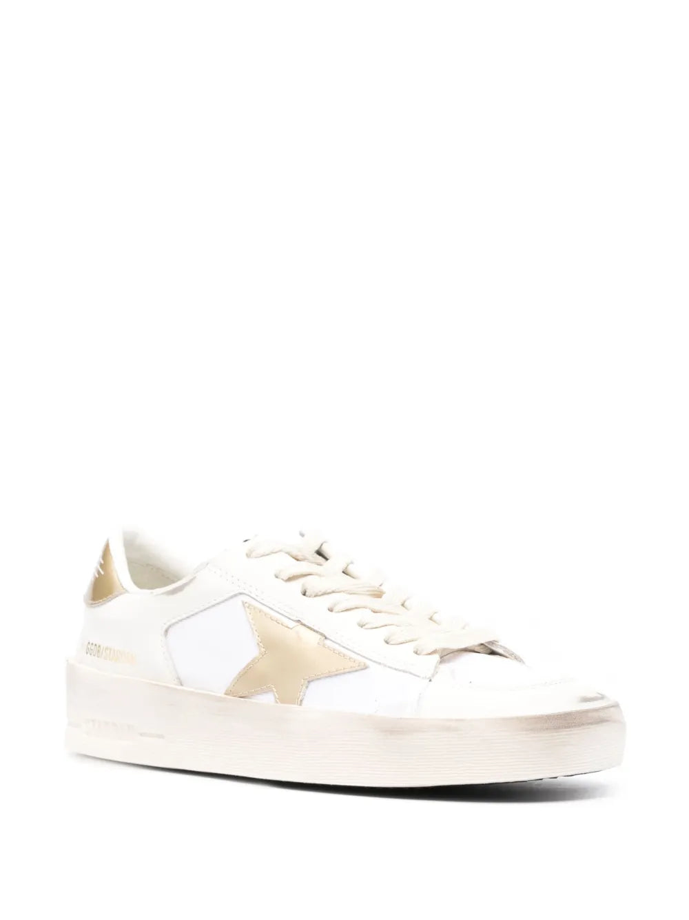 Golden Goose Stardan metallic-trim sneakers