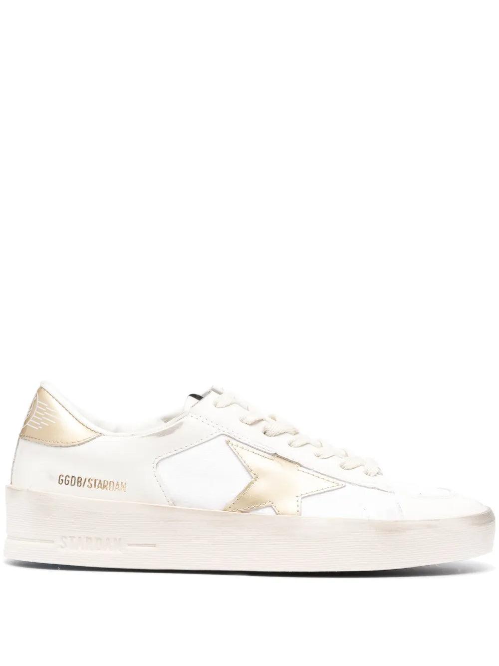 Golden Goose Stardan metallic-trim sneakers