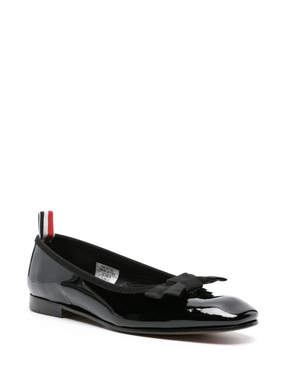 Thom Browne Opera patent ballerina shoes