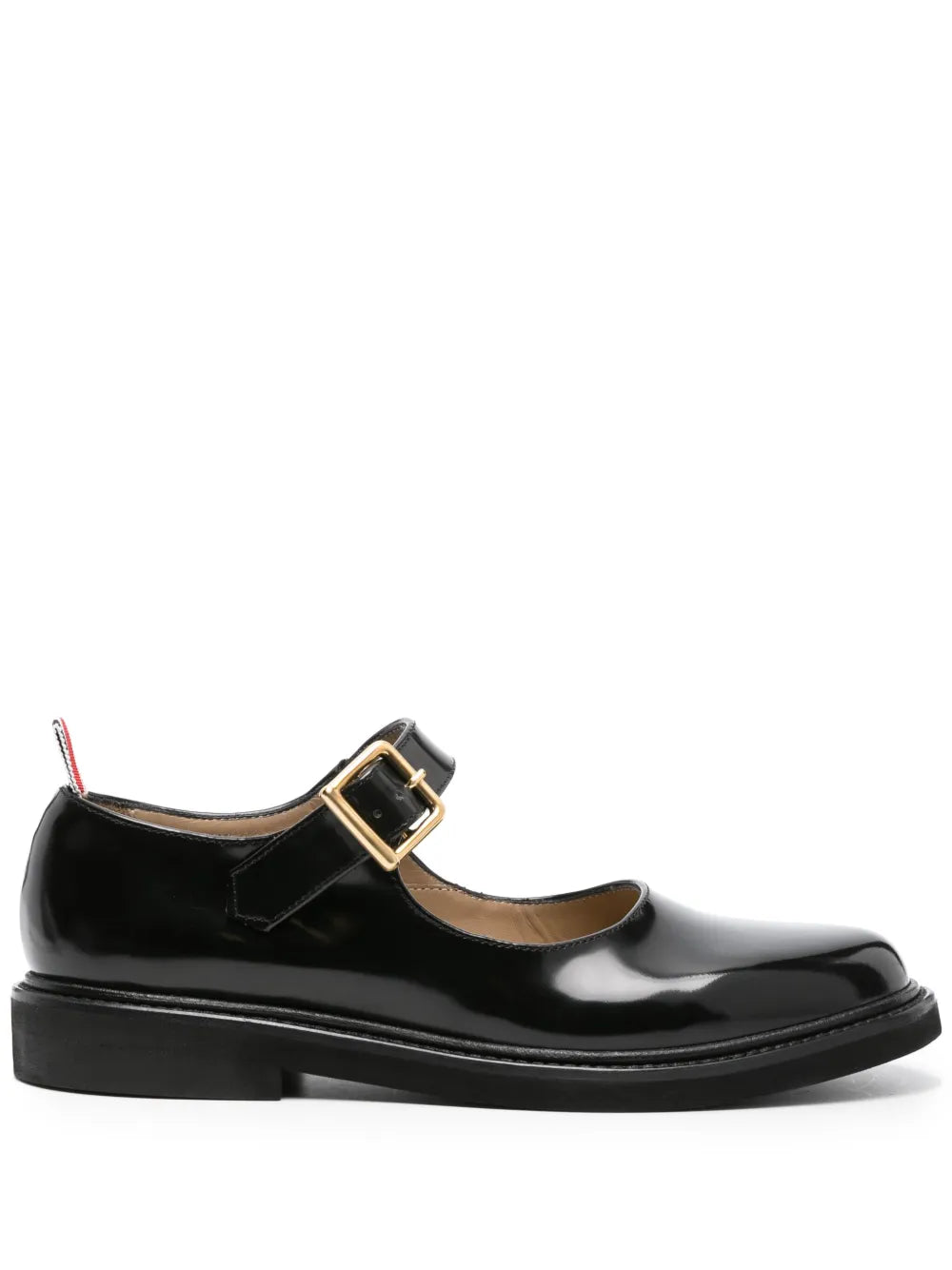 Thom Browne patent-leather ballerina shoes