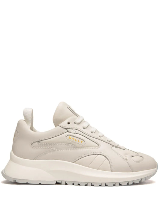 Bally logo-print panelled sneakers