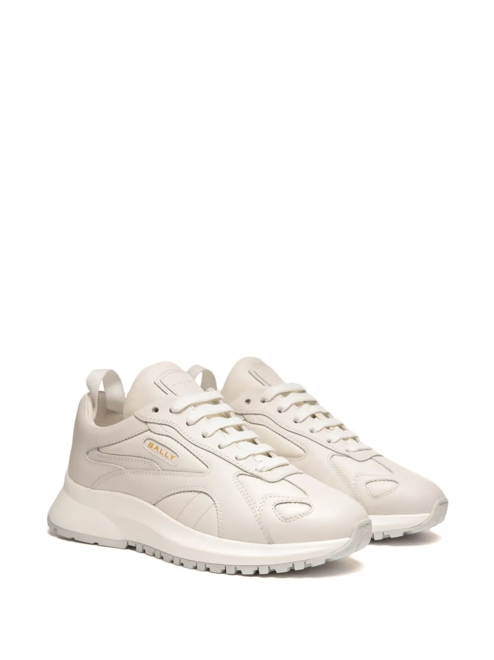 Bally logo-print panelled sneakers