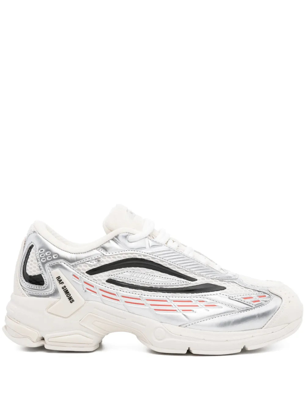 Raf Simons Ultrasceptre panelled metallic sneakers