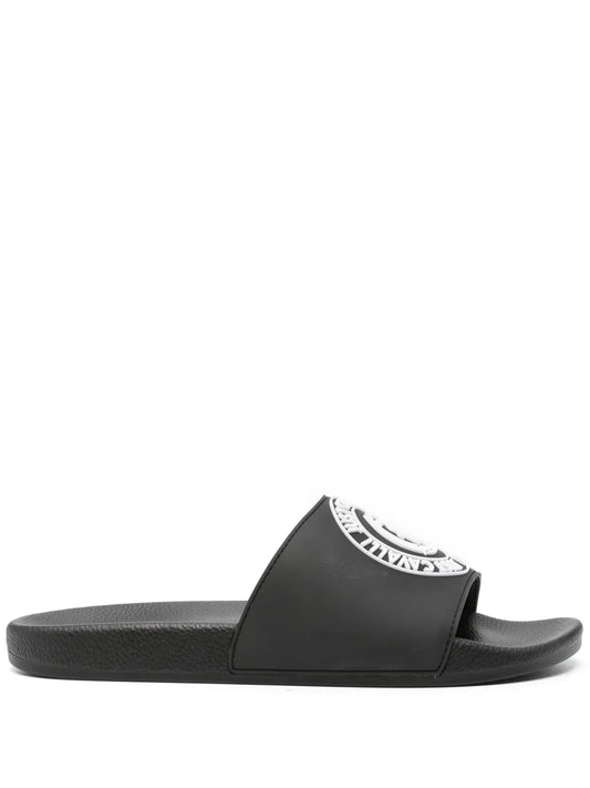 Just Cavalli logo-embossed flip-flops