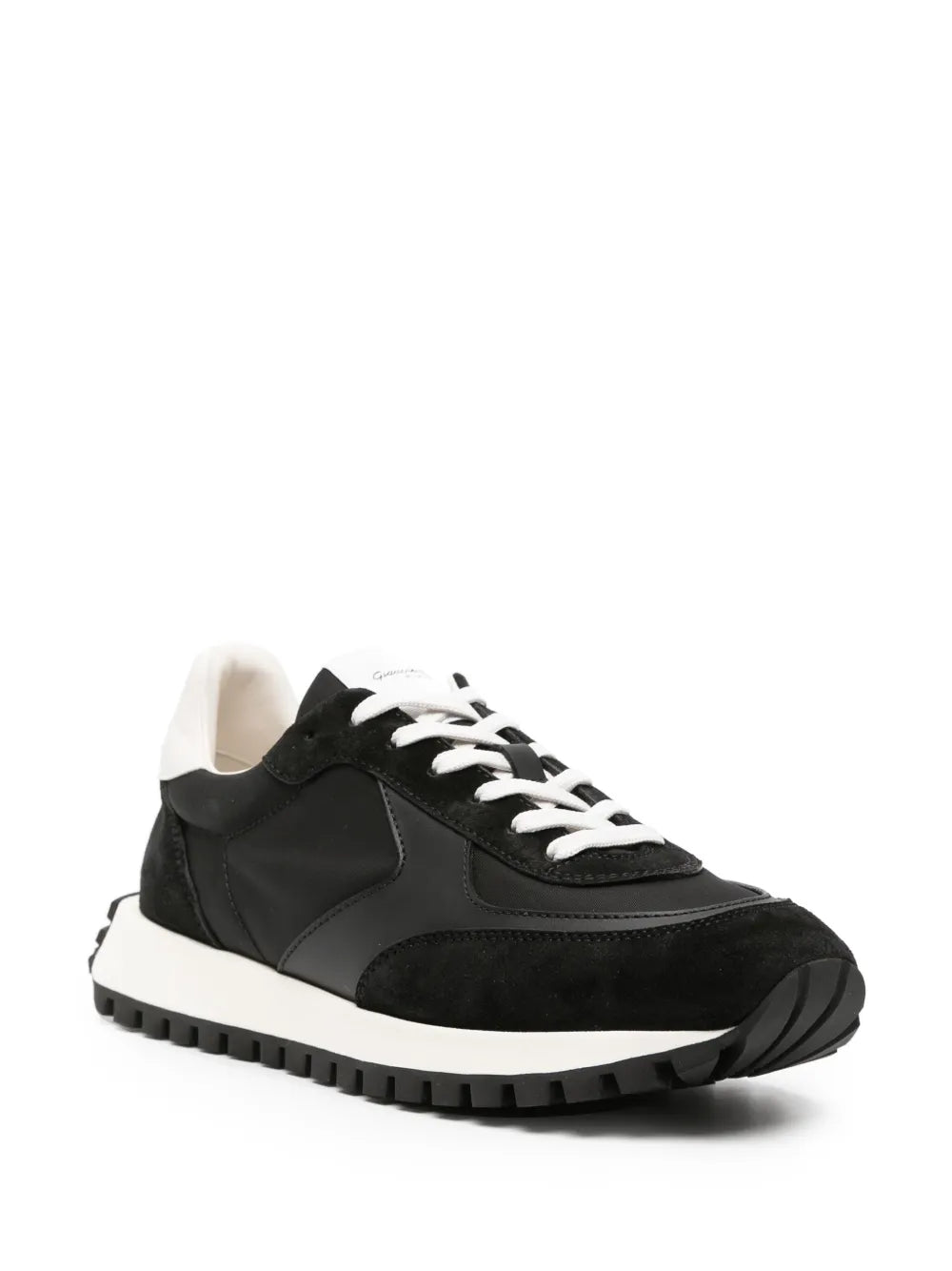Gianvito Rossi Gravel suede-trim sneakers