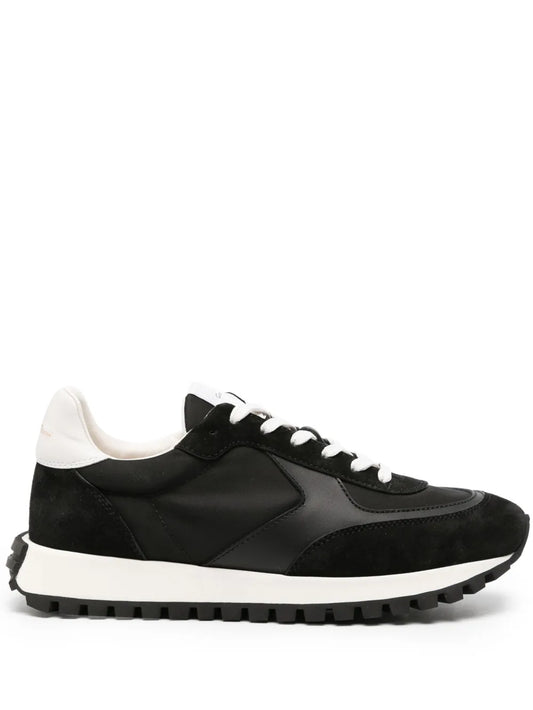 Gianvito Rossi Gravel suede-trim sneakers