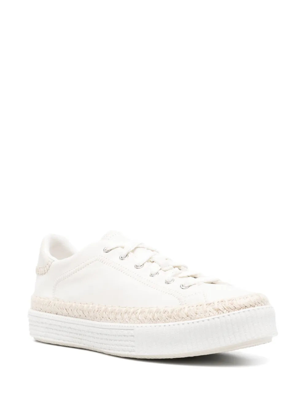 Chloé Telma tonal-stitching leather sneakers