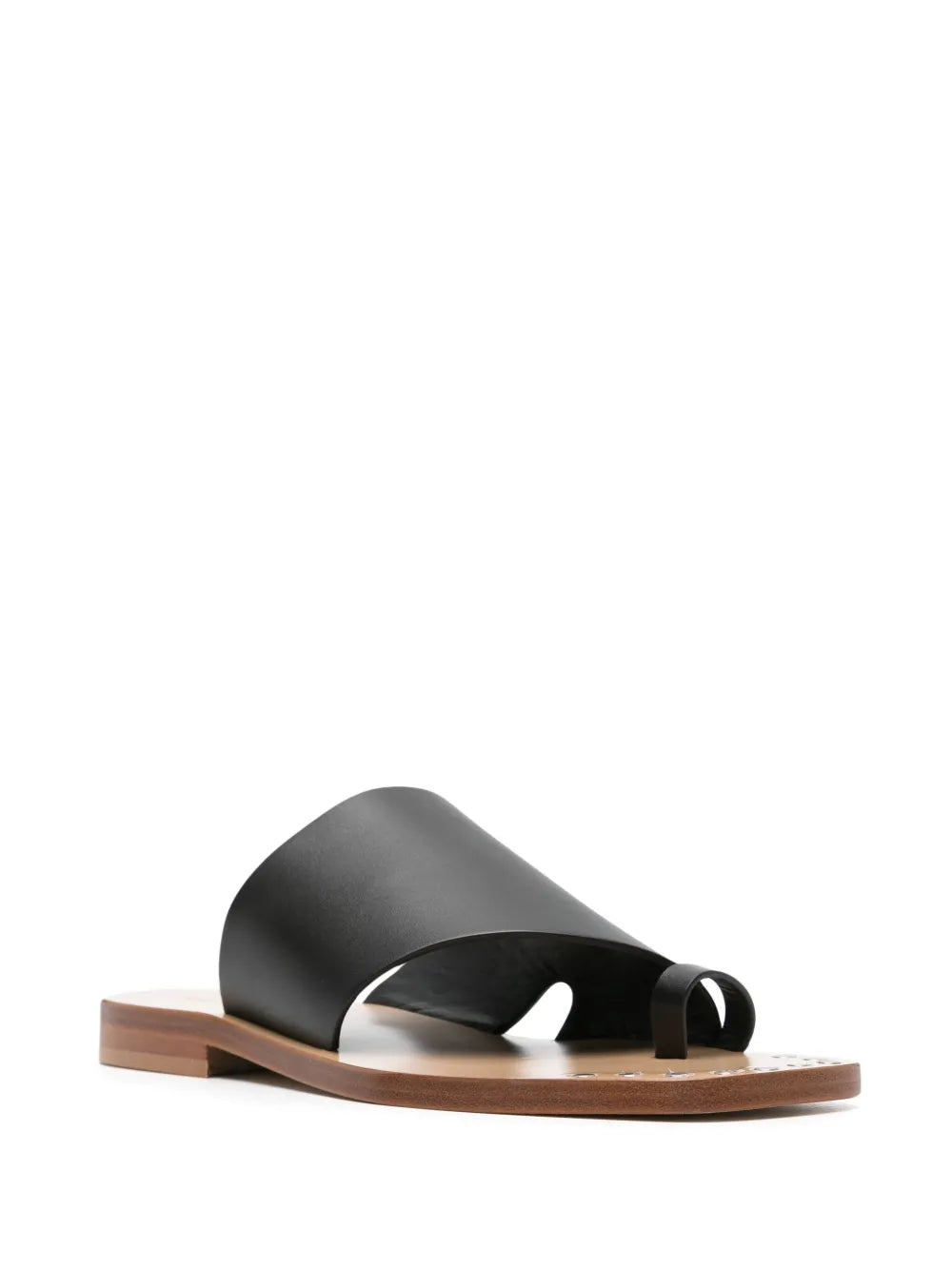Fabiana Filippi toe-strap leather slides