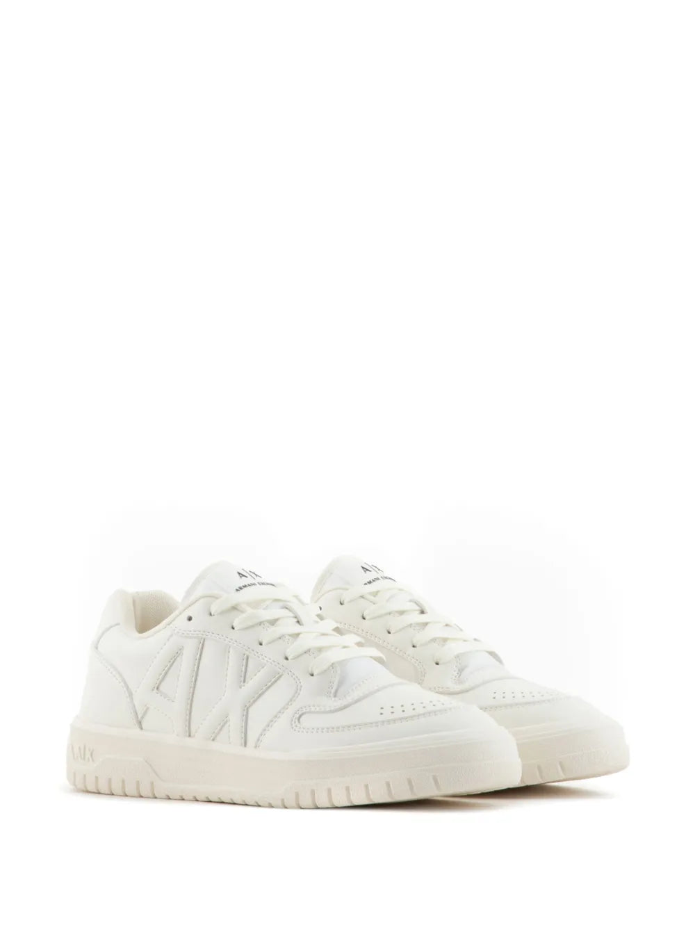 Armani Exchange logo-embossed low-top sneakers