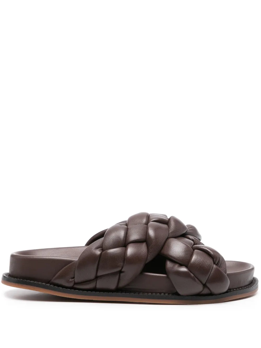 Fabiana Filippi braided leather slides