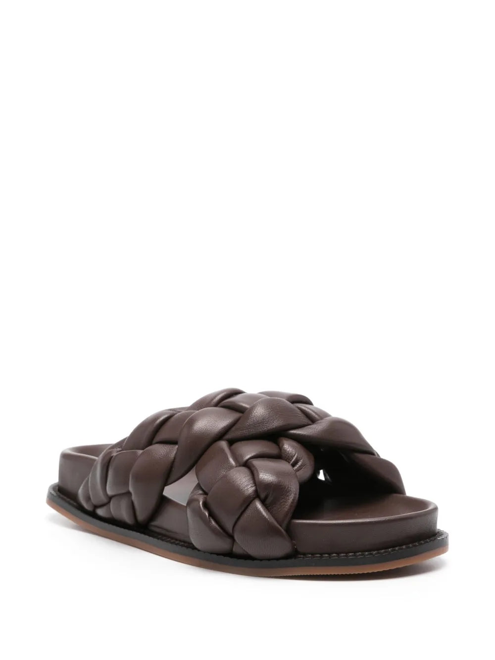 Fabiana Filippi braided leather slides