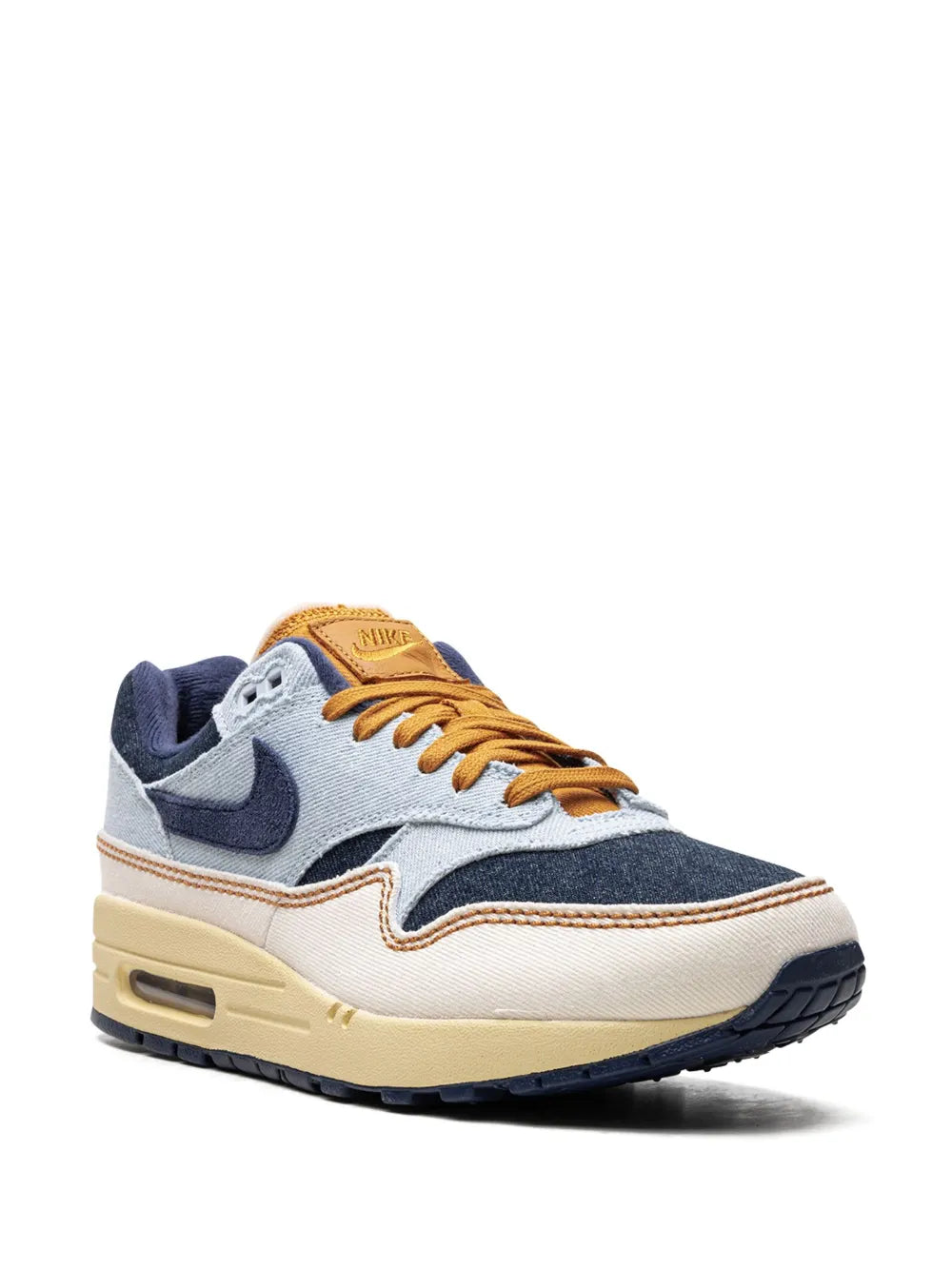 Nike Air Max 1 '87 "Aura/Midnight Navy/Pale Ivory" sneakers