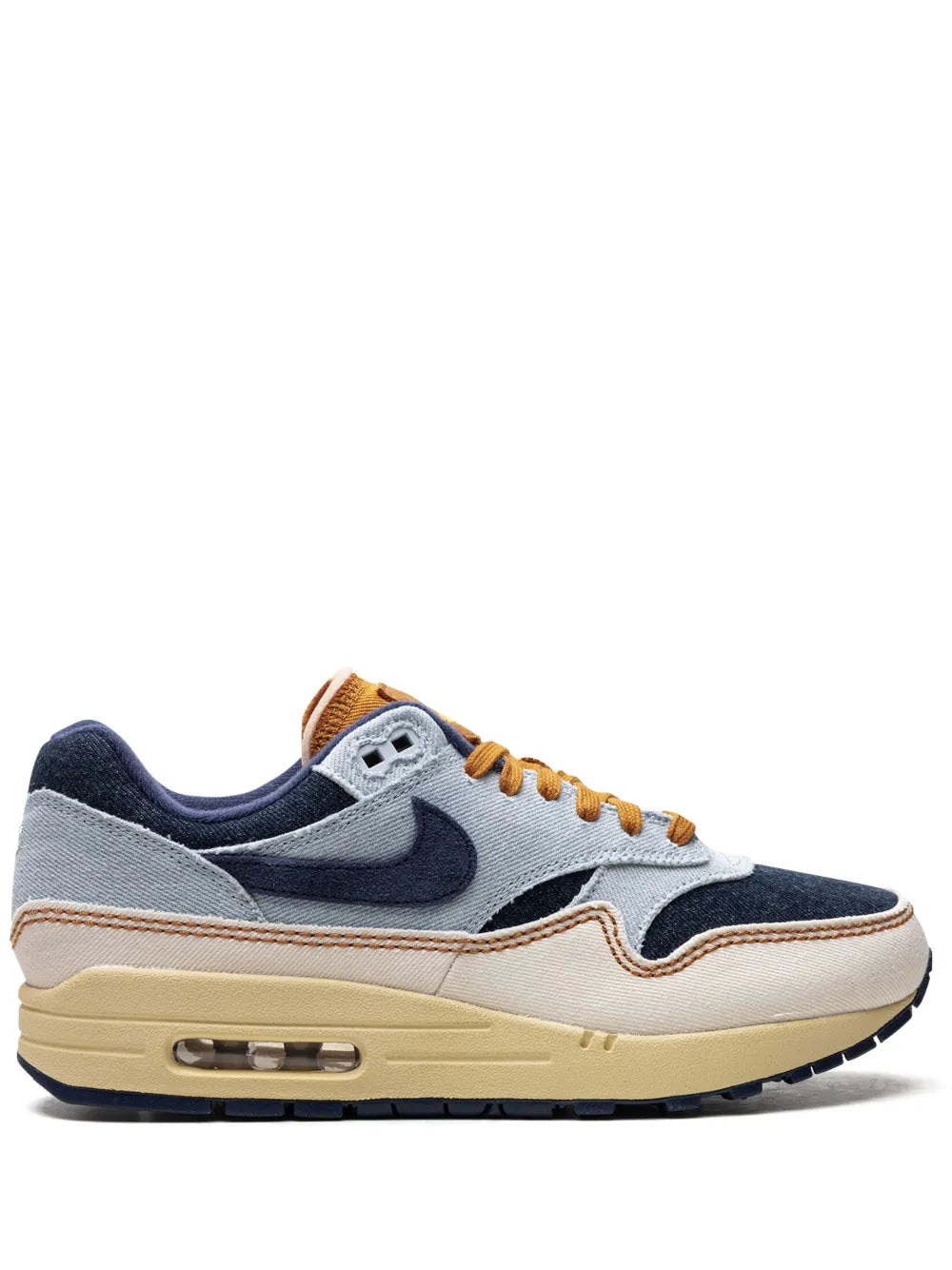 Nike Air Max 1 '87 "Aura/Midnight Navy/Pale Ivory" sneakers