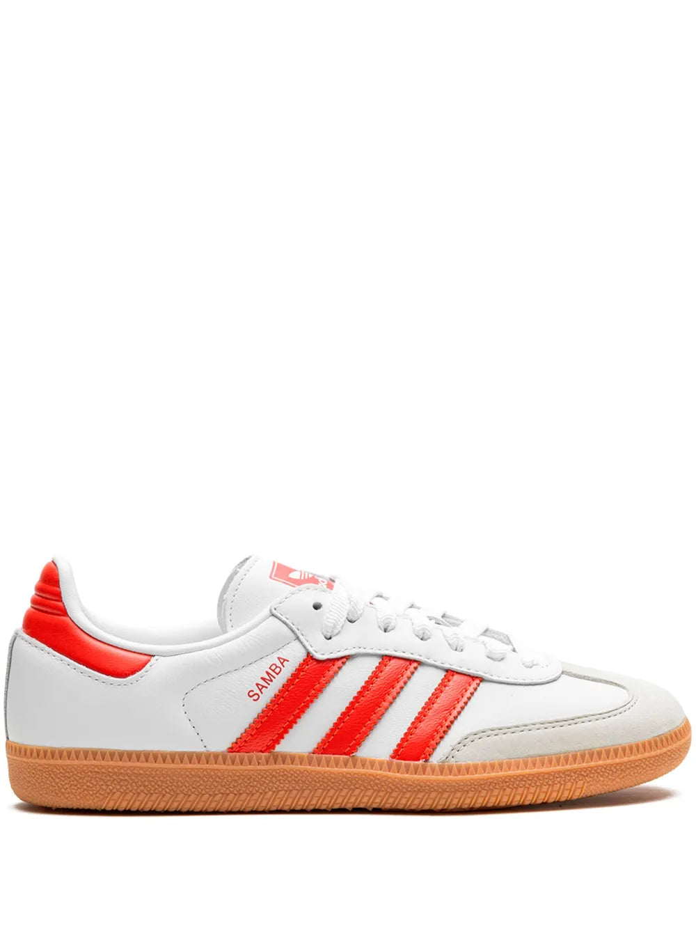 adidas Samba "White/Solar Red" sneakers