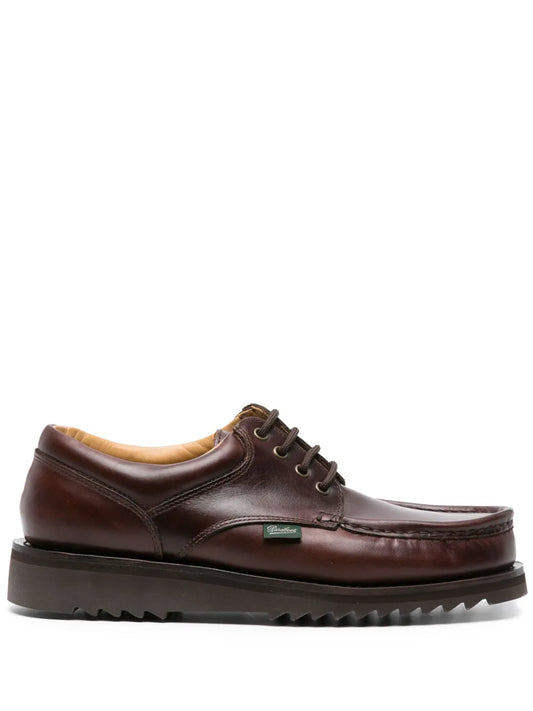 Paraboot Thiers leather boat shoes