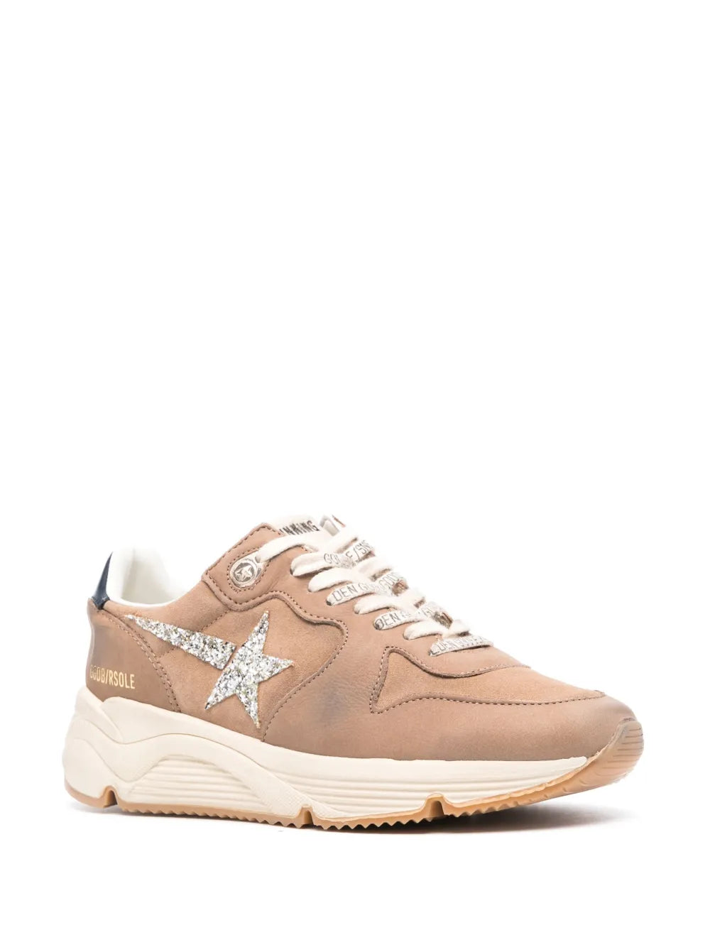 Golden Goose Running Sole glittered sneakers