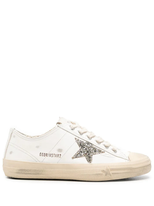 Golden Goose V-Star 2 distressed sneakers