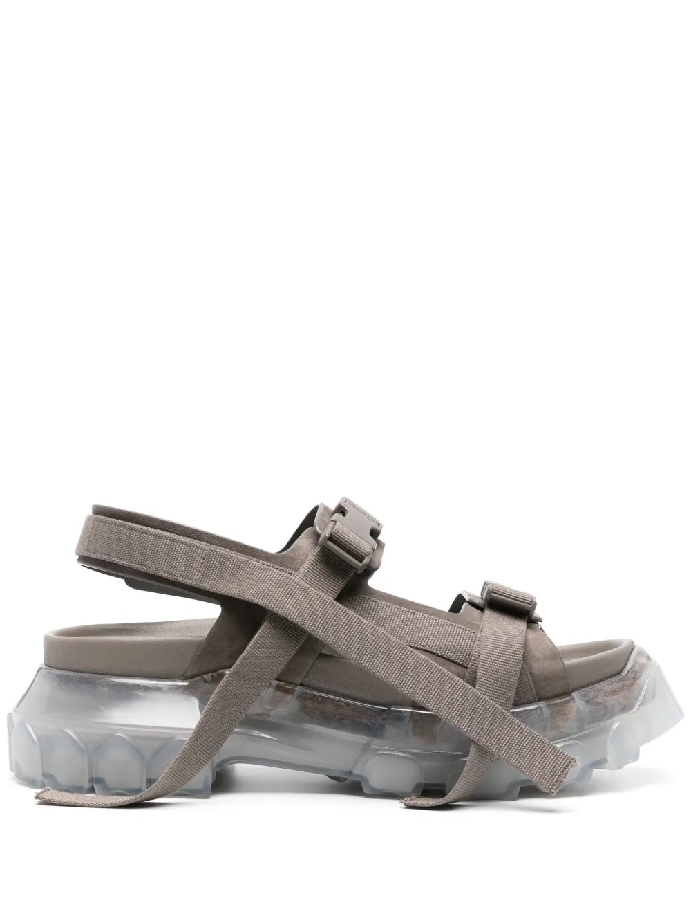 Rick Owens Tractor chunky leather sandals