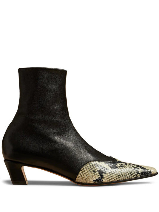 KHAITE The Neveda leather boots