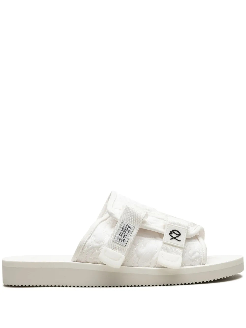 Suicoke KAW-Cab "The Weeknd - White" slides