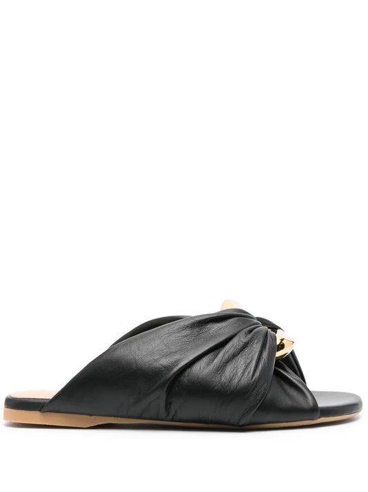 JW Anderson Corner leather flats