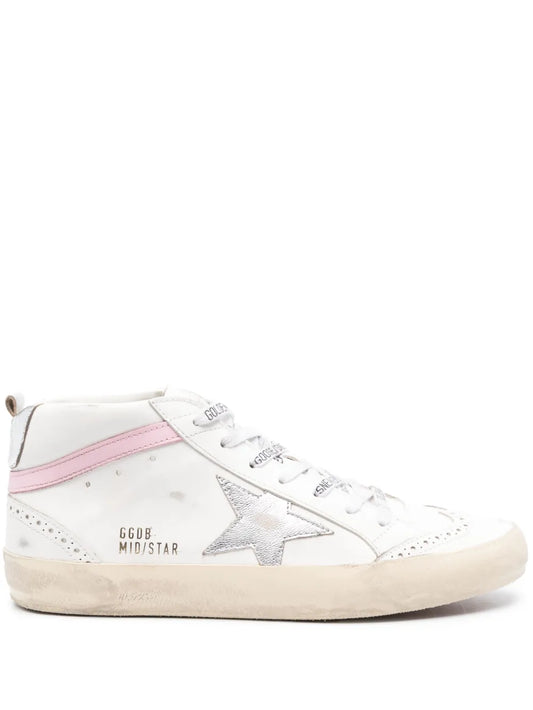 Golden Goose Mid Star leather sneakers