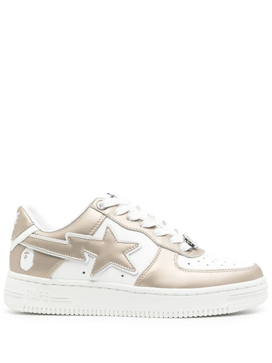 A BATHING APE® Bape Sta #4 leather sneakers