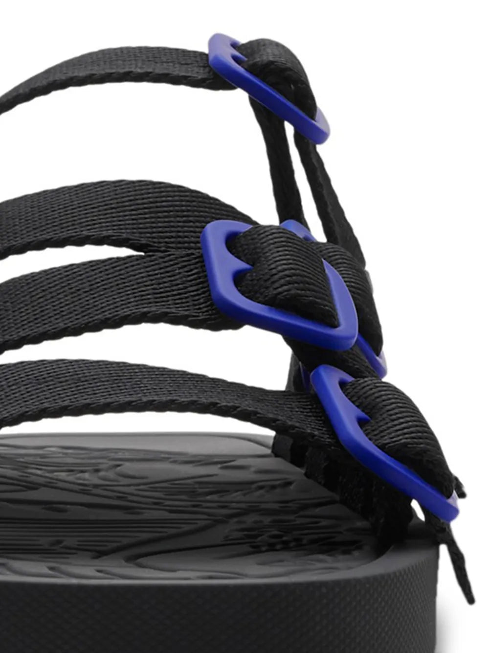 Burberry nylon strap sandals