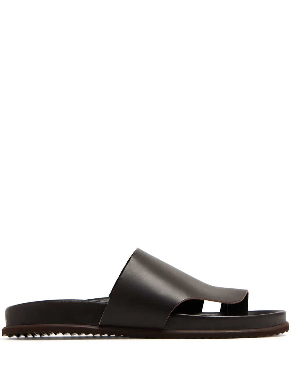 Ancient Greek Sandals round-toe leather sandals