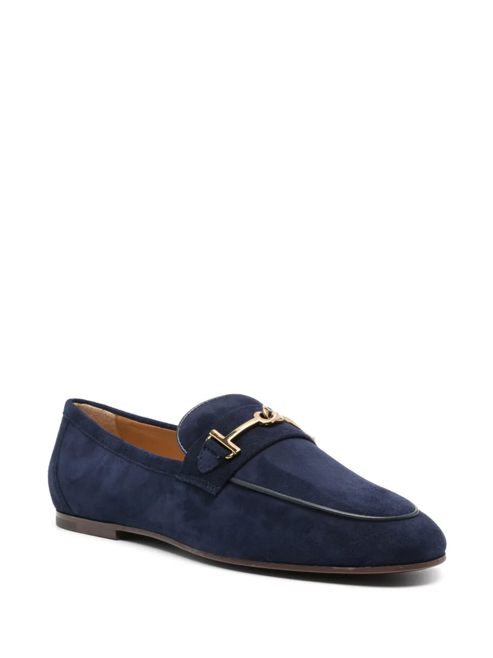 Tod's logo-plaque leather loafers
