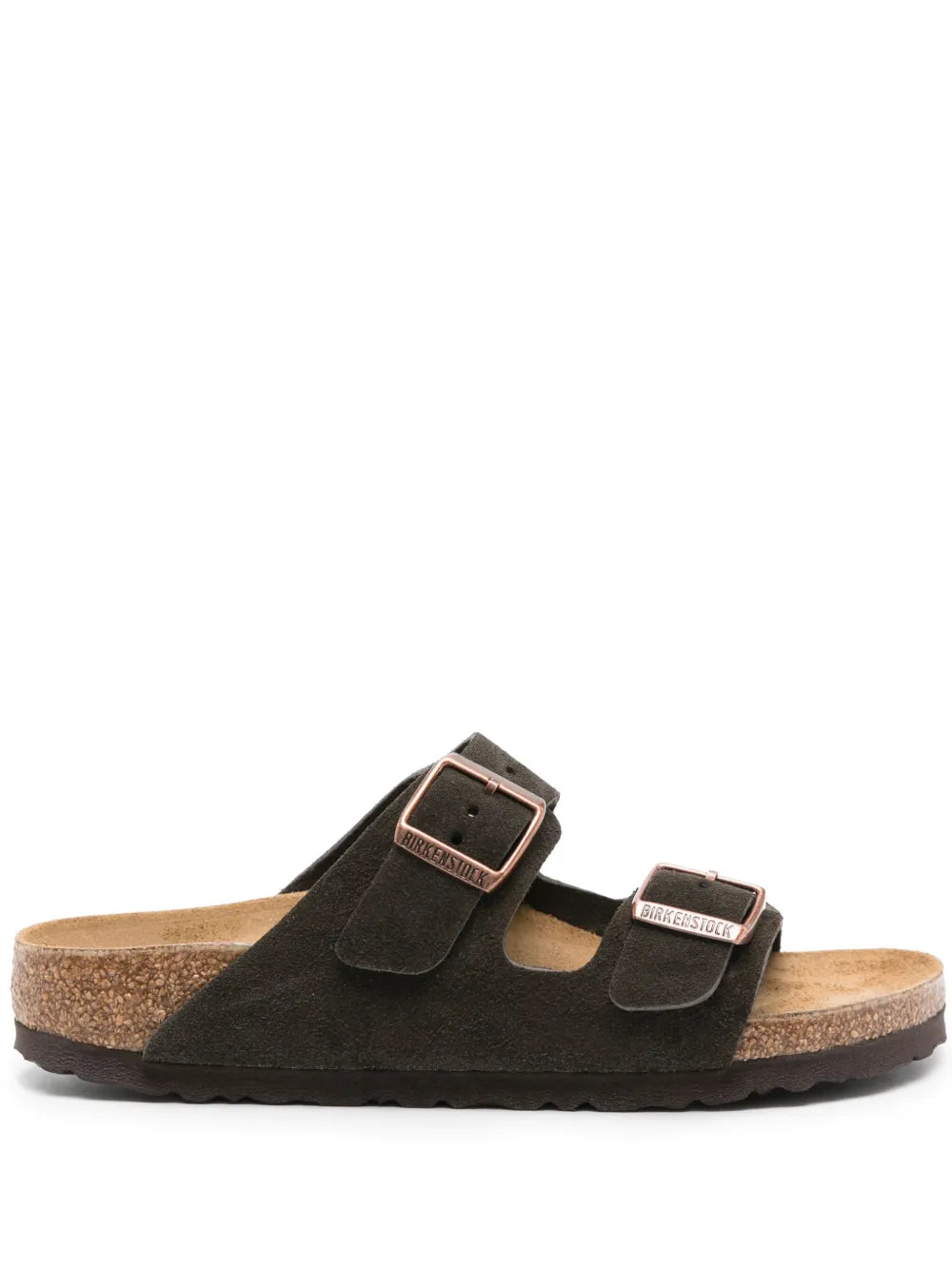 Birkenstock Arizona suede slides