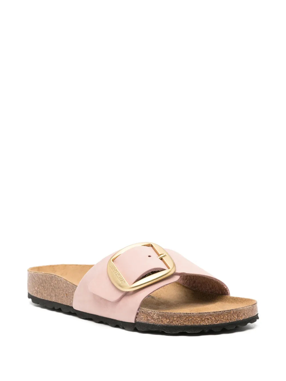 Birkenstock Madrid Big Buckle suede slides