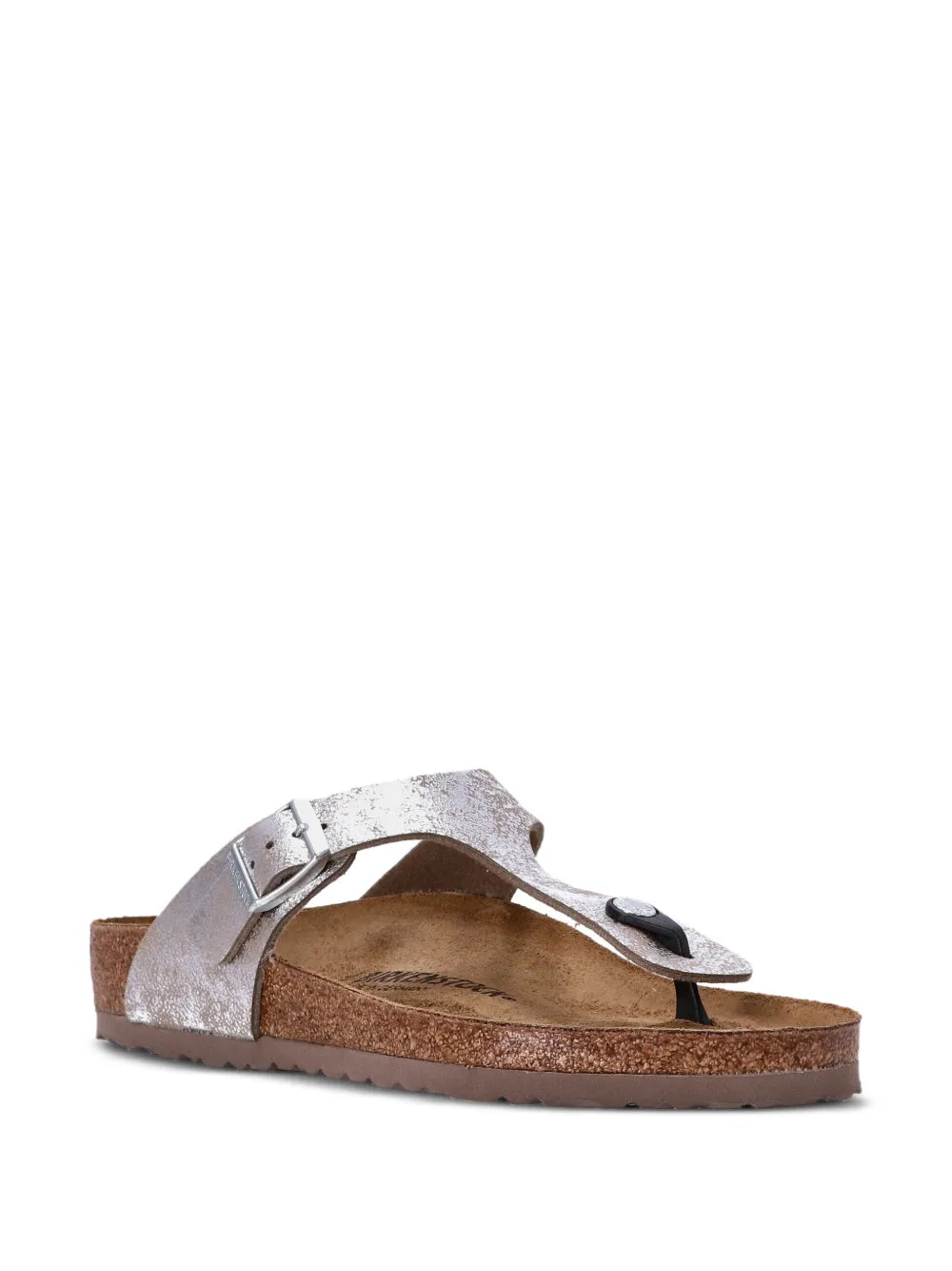 Birkenstock Gizeh Birko-Flor metallic flip flops
