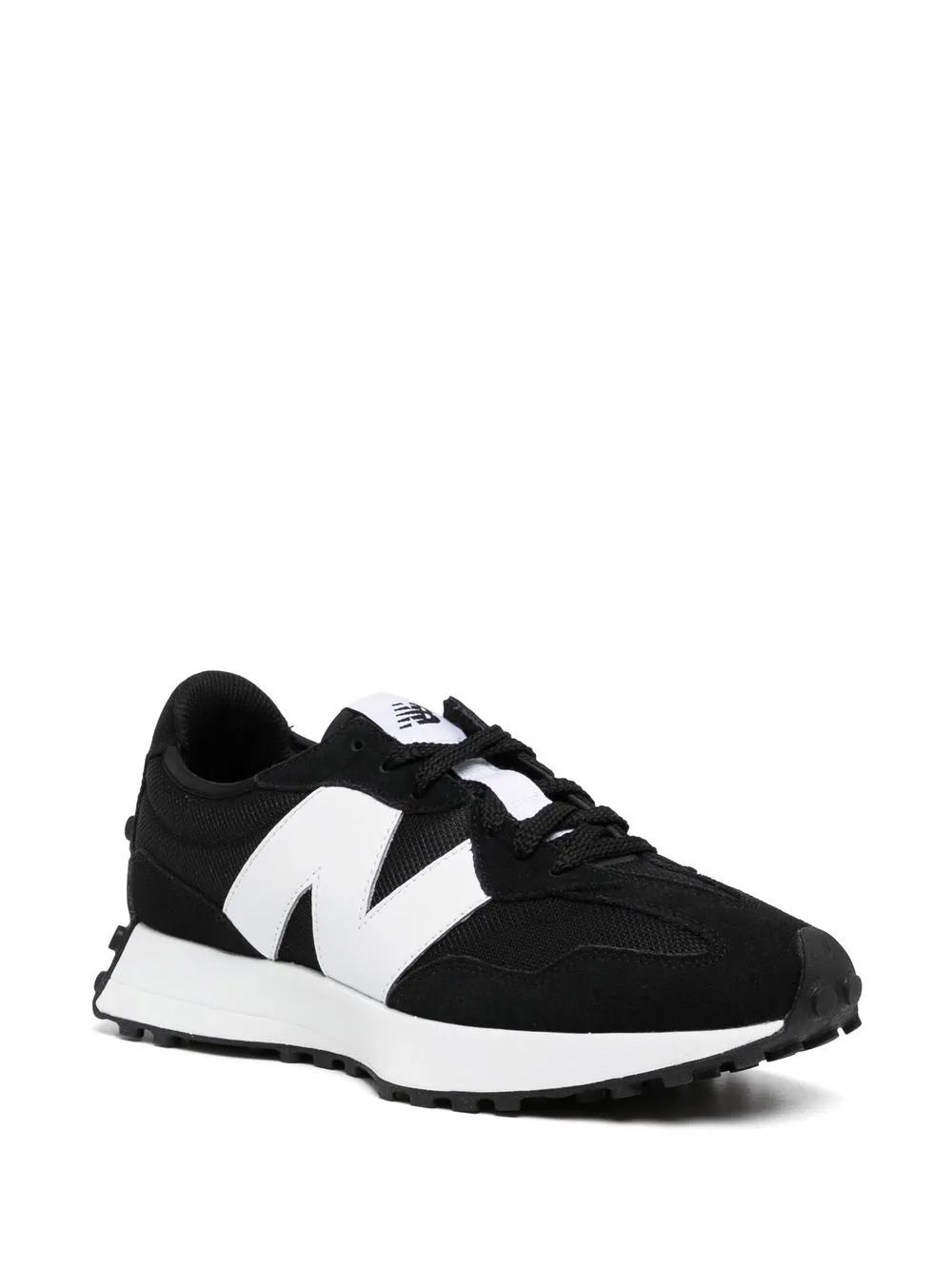New Balance lace-up logo-patch sneakers