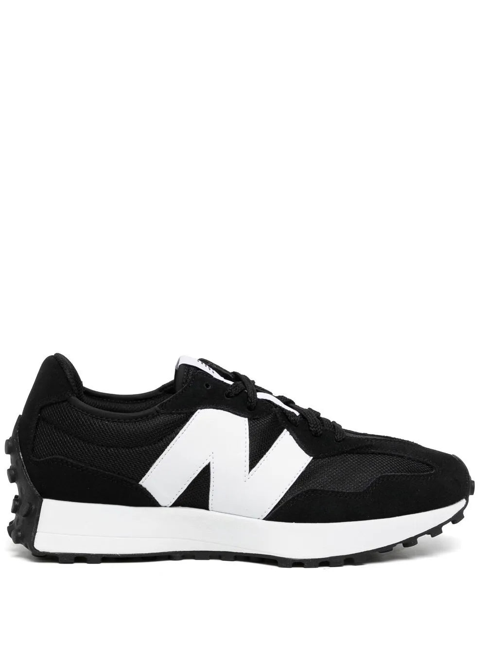 New Balance lace-up logo-patch sneakers