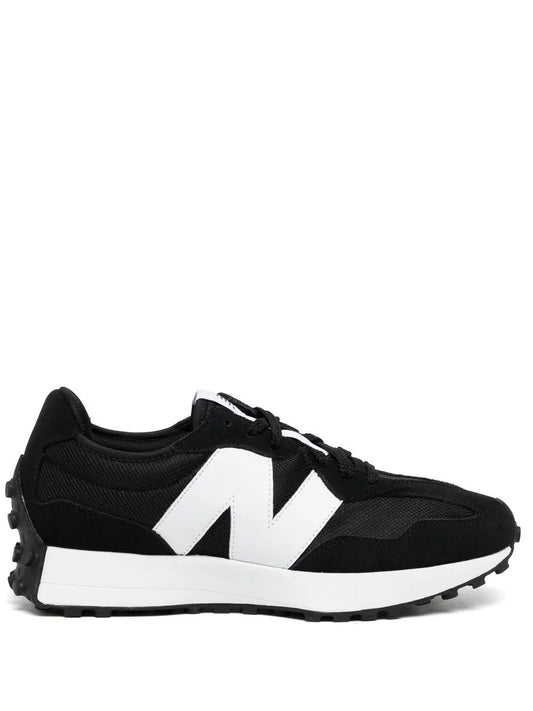 New Balance lace-up logo-patch sneakers