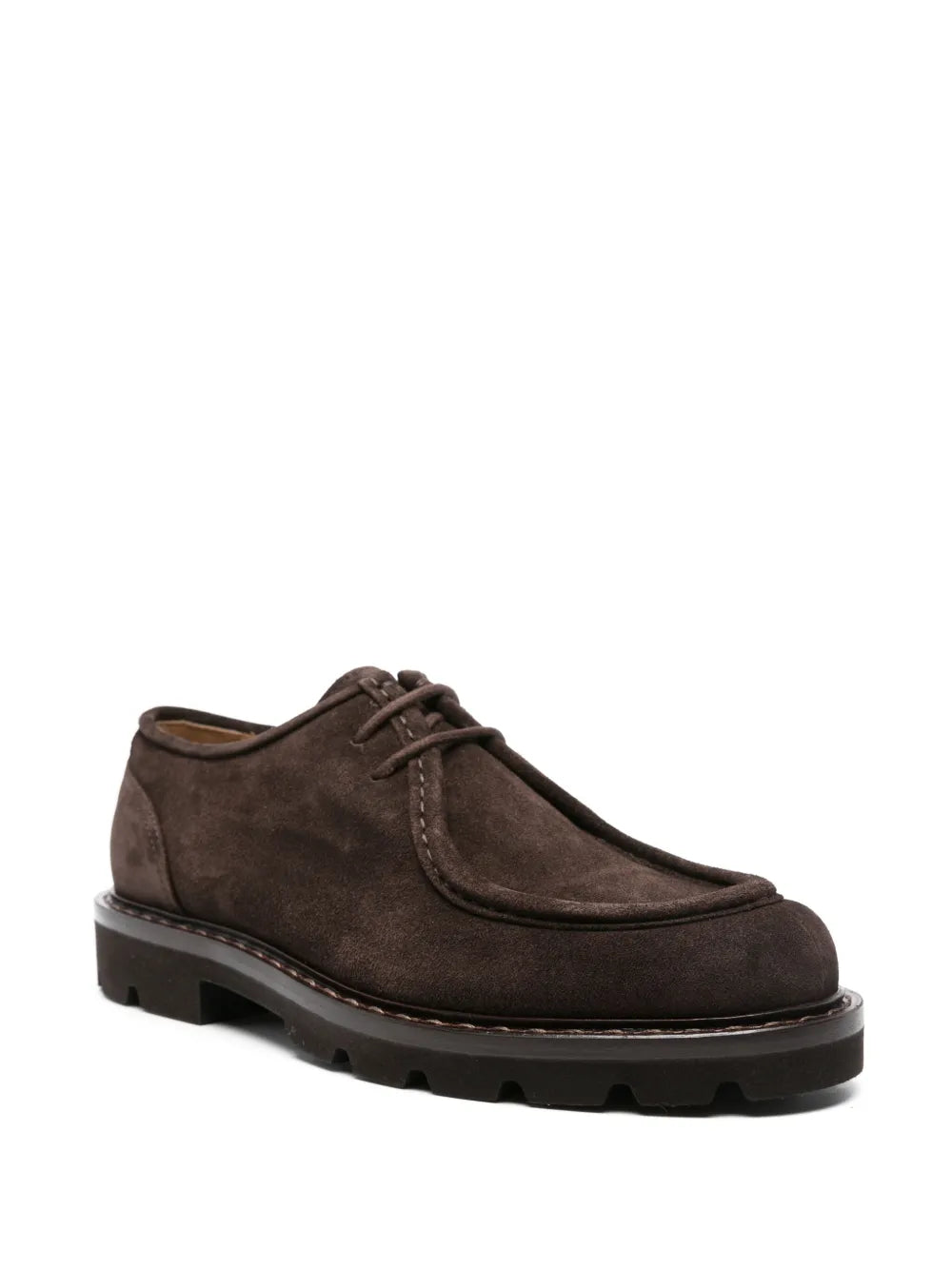 Scarosso Damiano leather Derby shoes