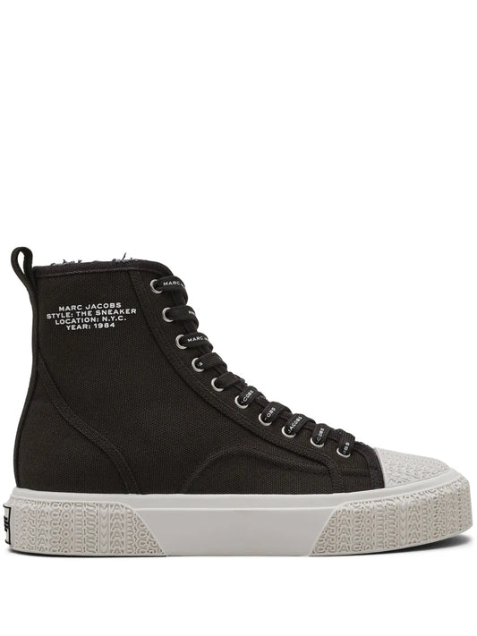 Marc Jacobs canvas high-top sneakers