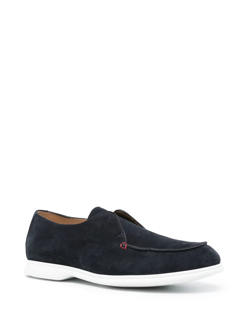 Kiton slip-on suede loafers
