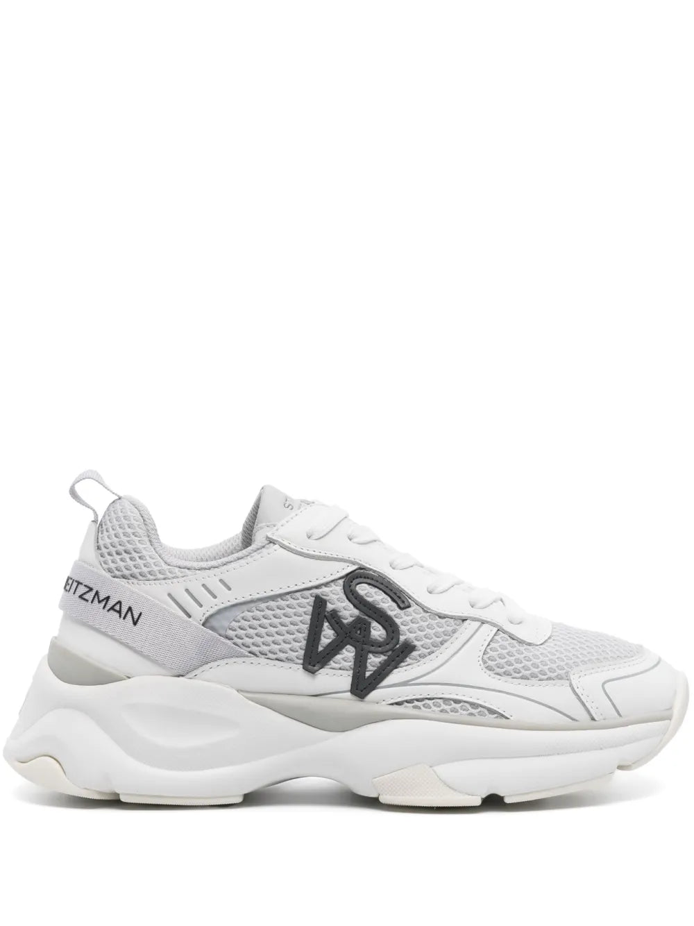 Stuart Weitzman logo-patch mesh chunky sneakers